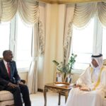 H.E Ambassador meets with State minister of Interior Affairs, Qatar