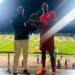 H.E Ambassador Presented a Special recognition to Kenya’s Own Michael Olunga for becoming Al Duhail SC’s all-time top scorer